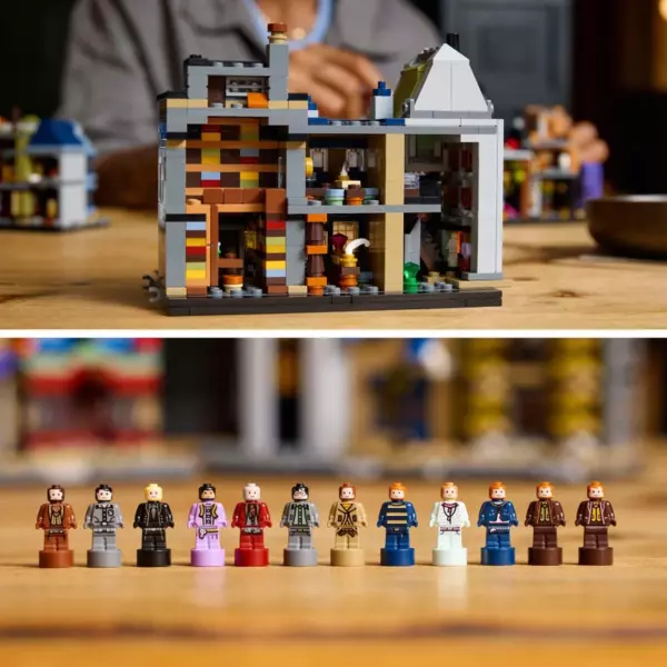 LEGO Harry Potter 76444 Diagon Alley Wizarding Shops Set for Adults - Image 4