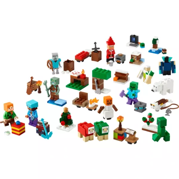 LEGO Minecraft 21280 Advent Calendar 2025 Set - Image 2