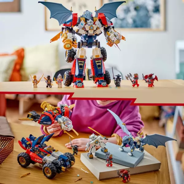 LEGO Ninjago 71834 Zane's Ultra Combiner Mech Set - Image 5