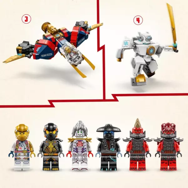 LEGO Ninjago 71834 Zane's Ultra Combiner Mech Set - Image 6