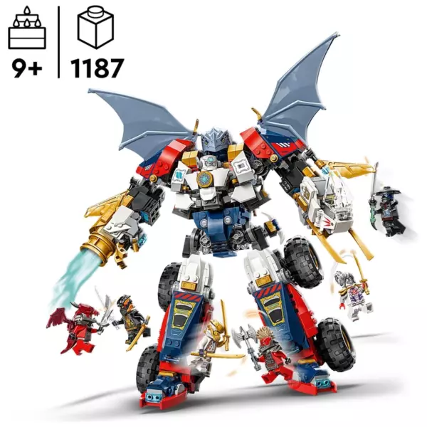 LEGO Ninjago 71834 Zane's Ultra Combiner Mech Set - Image 7