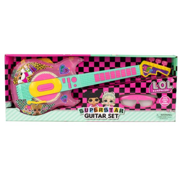 LOL Surprise Superstar Guitar Set Lights & Sounds Instrument Toy - Image 5