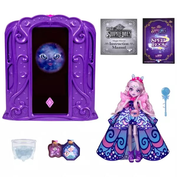 Magic Mixies Pixie Supremes Magic Mirror Fashion Doll Luna