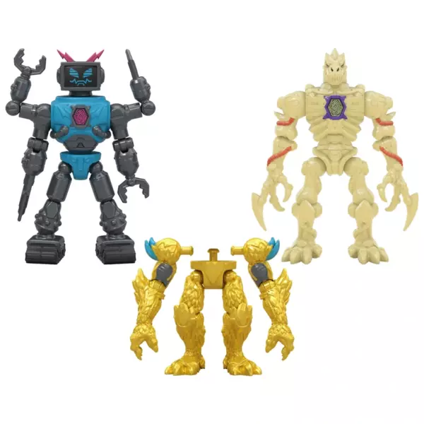 MrBeast Lab Hybrids Hyper Fusion Mix & Match 2 Action Figures Pack BeastBot and Atomic Terrana-Cl - Image 2