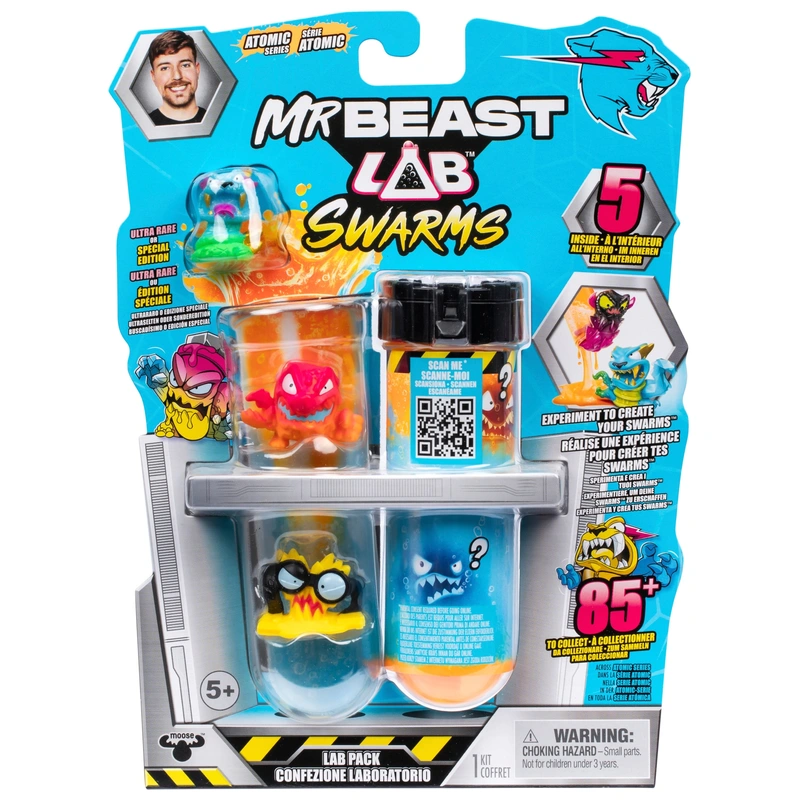 MrBeast Lab Swarms Atomic Series 5 Pack Assortment
