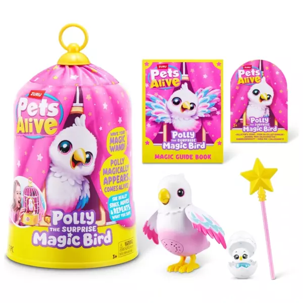 Pets Alive by ZURU Polly the Surprise Magic Bird - Image 5
