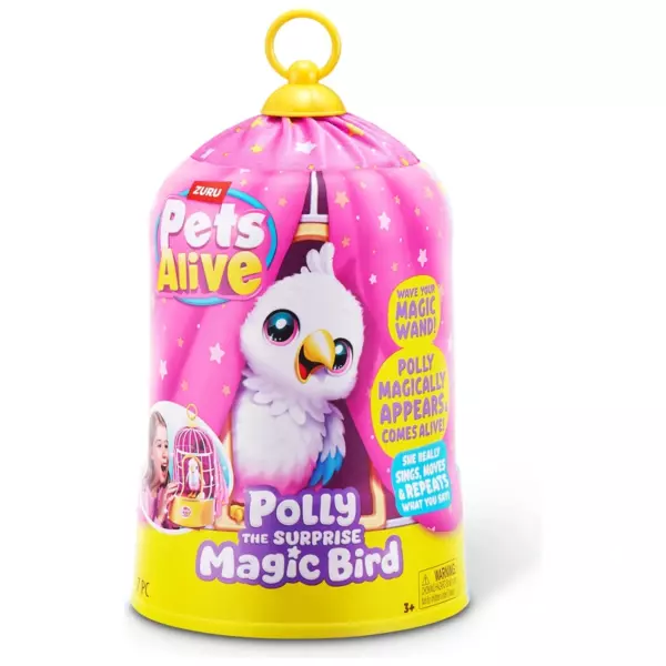 Pets Alive by ZURU Polly the Surprise Magic Bird - Image 6