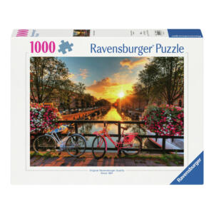 Ravensburger Bicycles In Amsterdam 1000 Piece Jigsaw Puzzle