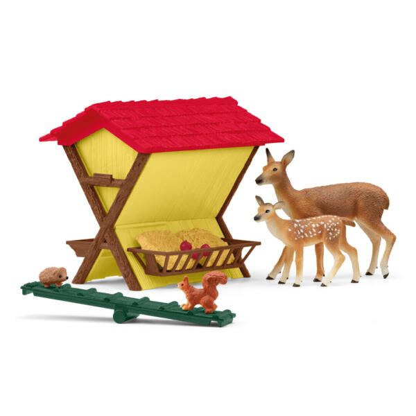 Schleich 42658 Feeding the Forest Animals - Image 6