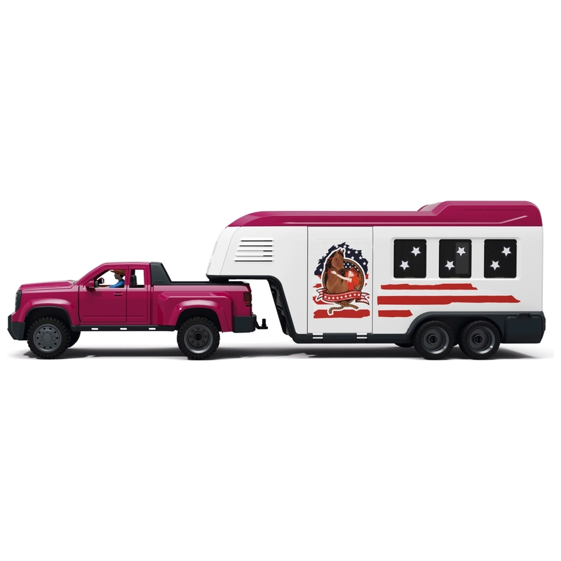 Schleich 42705 Horse Club Lakeside Truck and Trailer - Image 2