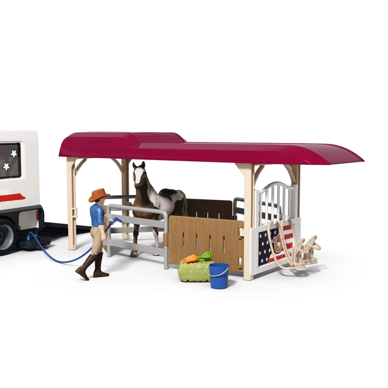 Schleich 42705 Horse Club Lakeside Truck and Trailer - Image 3