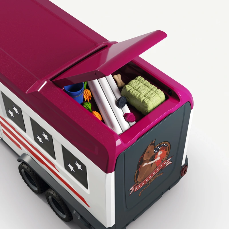 Schleich 42705 Horse Club Lakeside Truck and Trailer - Image 7