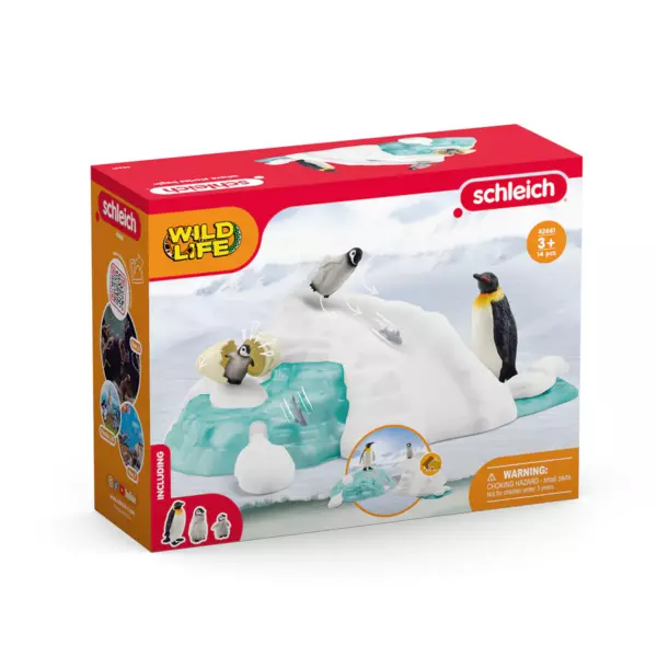 Schleich Wildlife 42661 Penguin Family Fun - Image 8