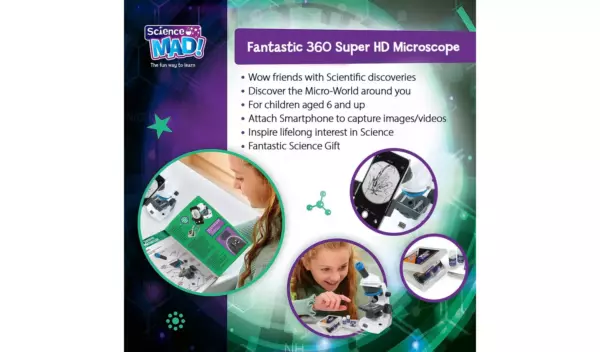 Science Mad Super HD Microscope - Image 6