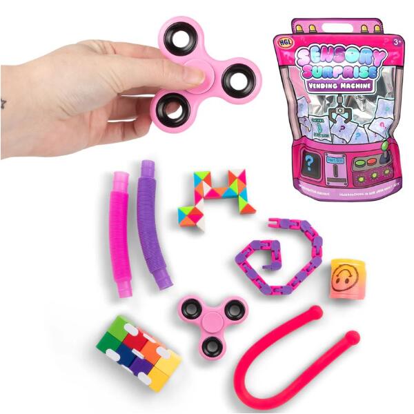 Sensory Vending Machine Mystery Bag Pink