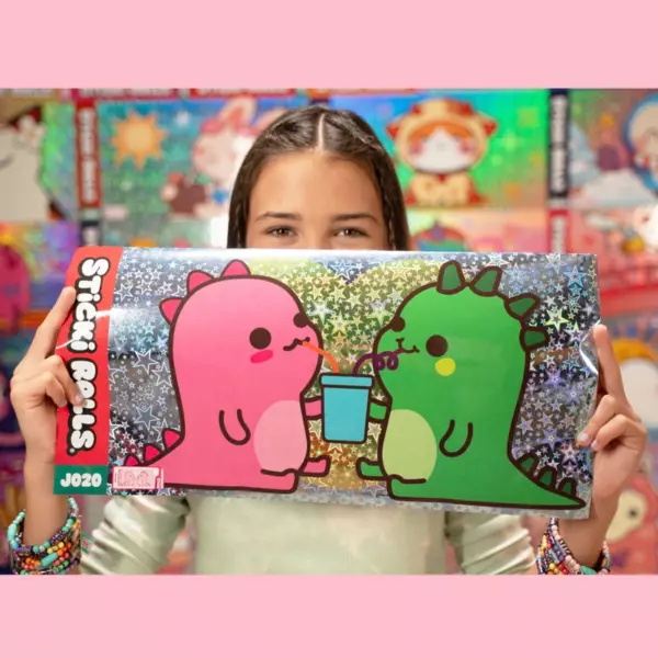 Sticki Rolls Jumbo Sticki Giant Wall Stickers 3 Pack Assortment - Image 7