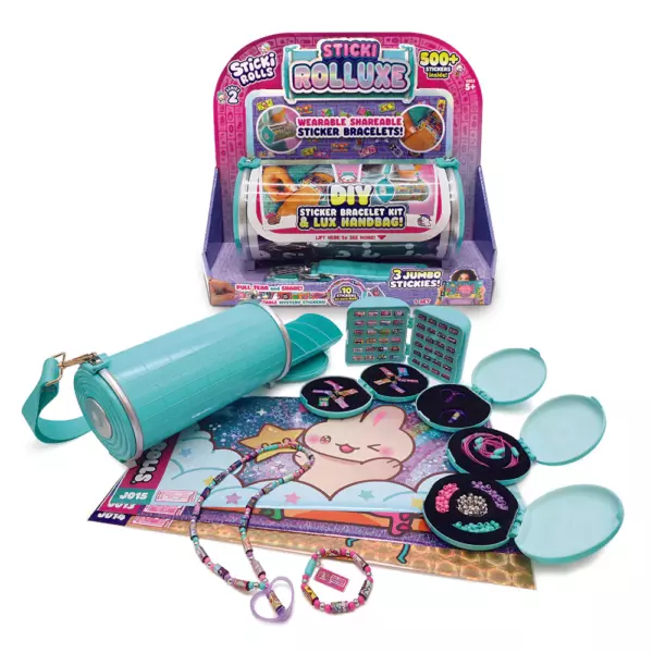 Sticki Rolls Jumbo Studio Rolluxe Handbag and Jewellery Making Kit