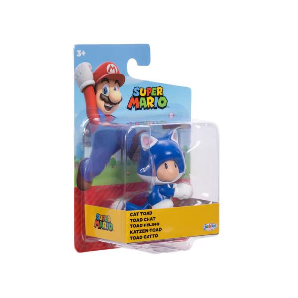 Super Mario 5cm Cat Toad Figure - Image 8