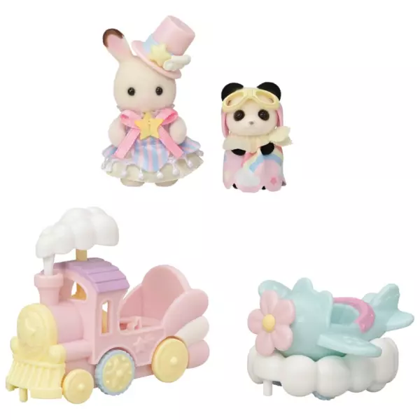 Sylvanian Families Amusement Park Set with Plane and Train - Image 4