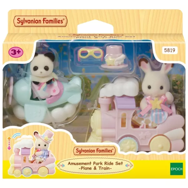 Sylvanian Families Amusement Park Set with Plane and Train - Image 8