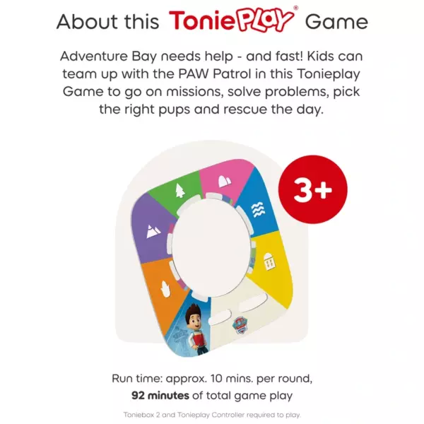 Tonies Toniebox 2 Tonieplay PAW Patrol Adventure Bay Rescue Heroes Game - Image 5