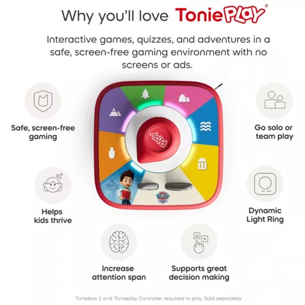 Tonies Toniebox 2 Tonieplay PAW Patrol Adventure Bay Rescue Heroes Game - Image 6