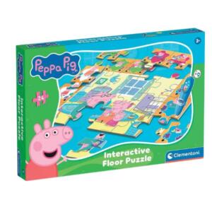 Clementoni Interactive Floor Puzzle – Peppa Pig 24 Piece