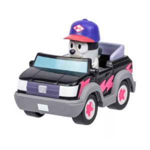 Bluey Pizza Girls Vehicle & Muffin Figure Set