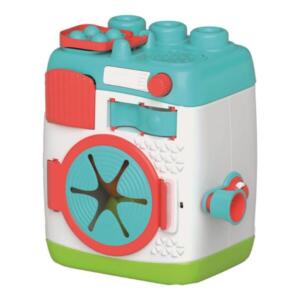 Baby Clementoni Clemmy Sensory Washing Machine with Soft Blocks