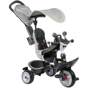Smoby Baby Driver 3 In 1 Trike Grey