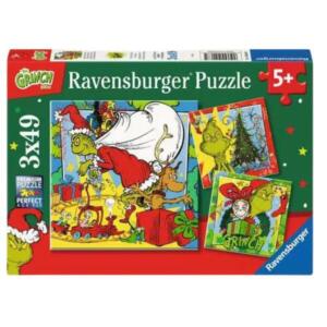 Ravensburger Merry Grinchmas 3x 49 Pieces Puzzle
