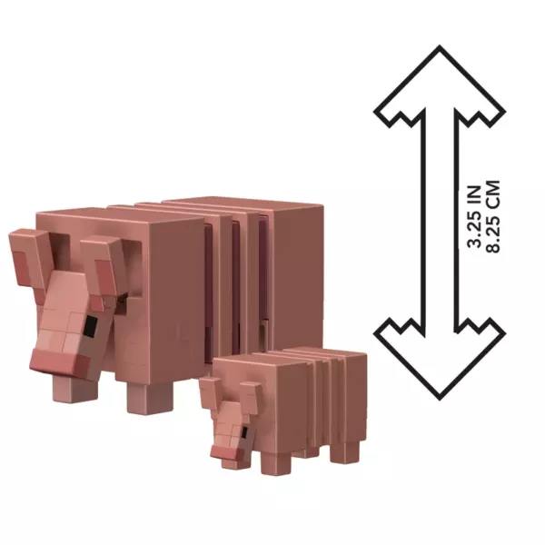Minecraft Mob Armadillo 8cm Action Figure - Image 3