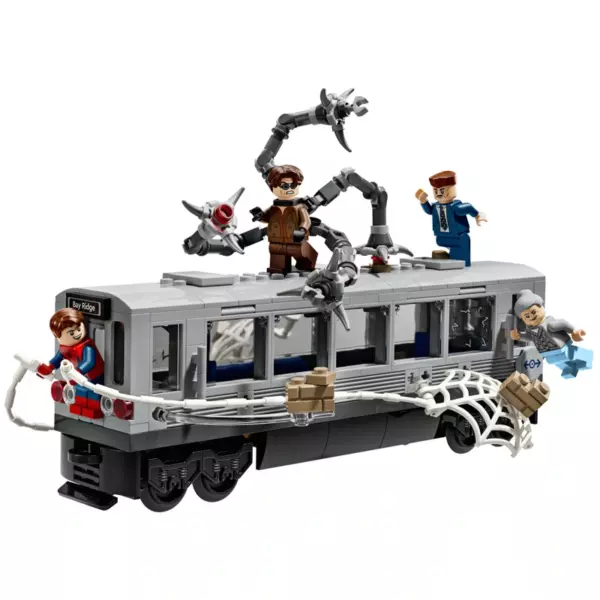 LEGO Marvel 76321 Spider-Man vs. Doc Ock Subway Train Scene Set - Image 2