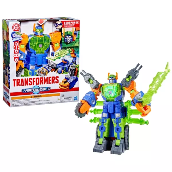 Transformers Cyberworld Scorponok Strike Battle Set - Image 3