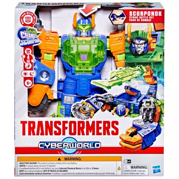 Transformers Cyberworld Scorponok Strike Battle Set - Image 4