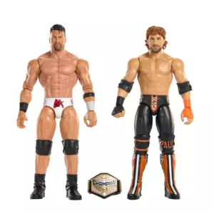 WWE Main Event Showdown Action Figures LA Knight vs Logan Paul 2 Pack