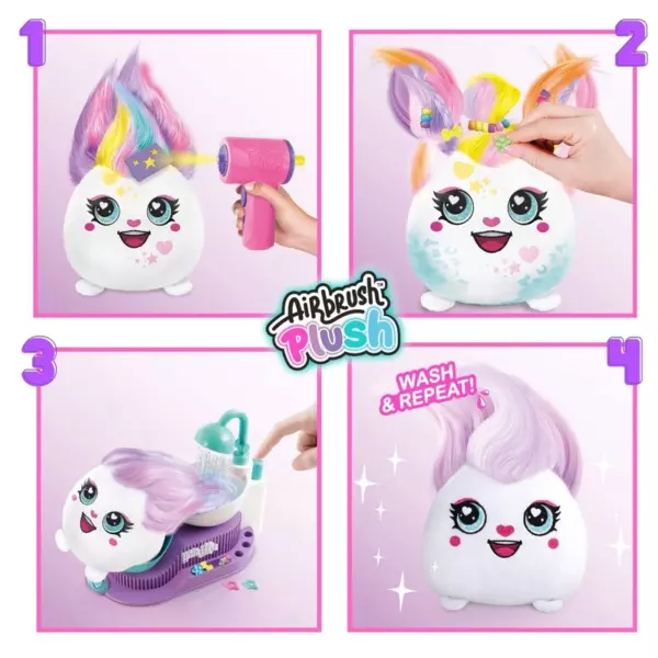 Airbrush Plush Hair'iffic Salon Set - Image 5