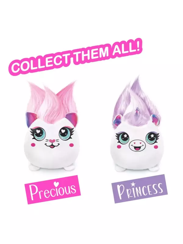 Airbrush Plush Hair'iffic Squish Pals - Image 3