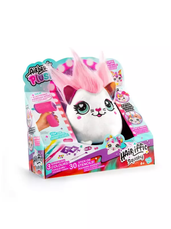 Airbrush Plush Hair'iffic Squish Pals - Image 5