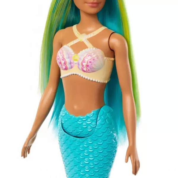 Barbie Dreamtopia Doll Mermaid Green Hair - Image 3