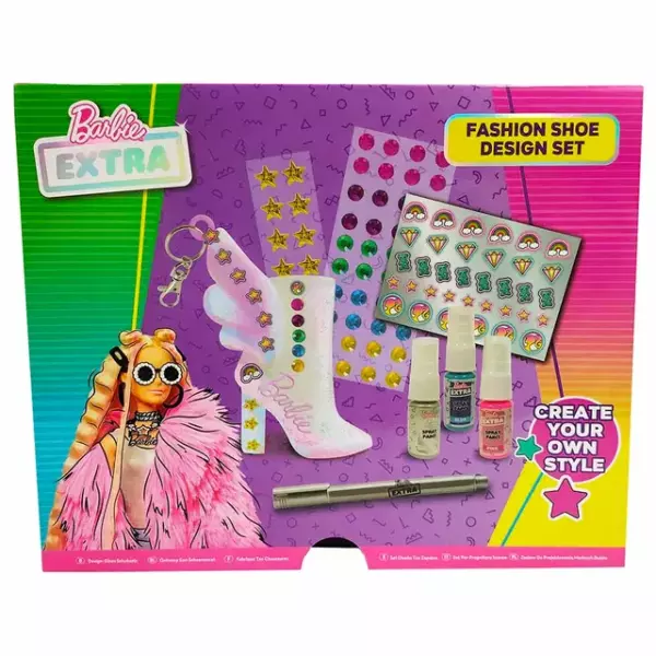 Barbie Extra Fashion Shoe Design Set - Image 2