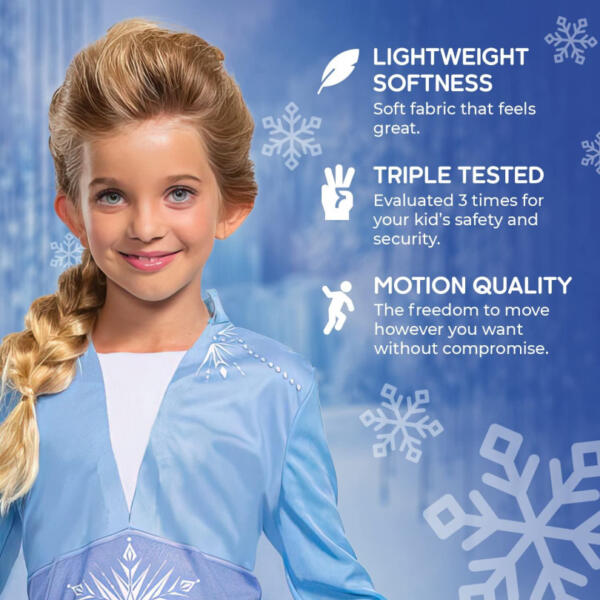 Disney Elsa Frozen 2 Costume 7-8 Years - Image 3