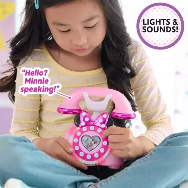Disney Minnie Mouse Ring Me Rotary Phone - Image 4