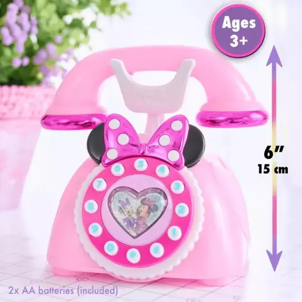 Disney Minnie Mouse Ring Me Rotary Phone - Image 3
