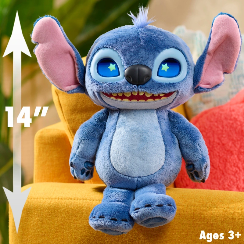 Disney Stitch Many Moods Stitch 35cm Interactive Plush Soft Toy - Image 2