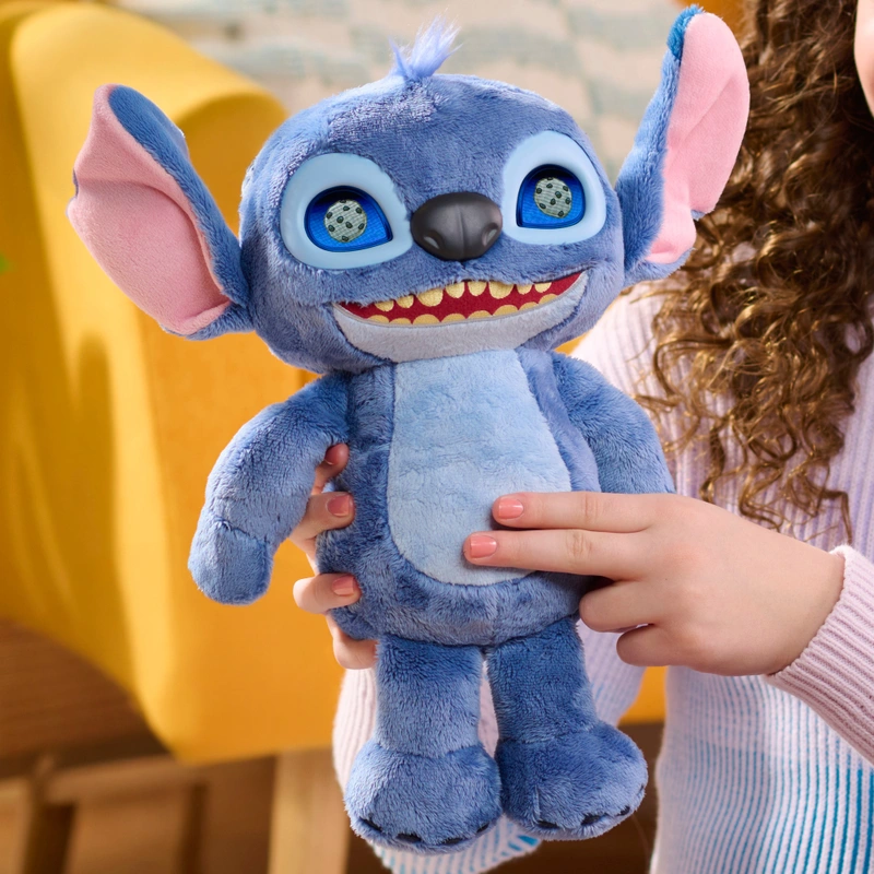 Disney Stitch Many Moods Stitch 35cm Interactive Plush Soft Toy - Image 3
