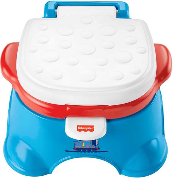 Fisher-Price Thomas & Friends 3-in-1 Toddler Potty Training Toilet and Step Stool - Image 2