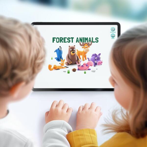 Hey Clay Forest Animals Set - Image 3