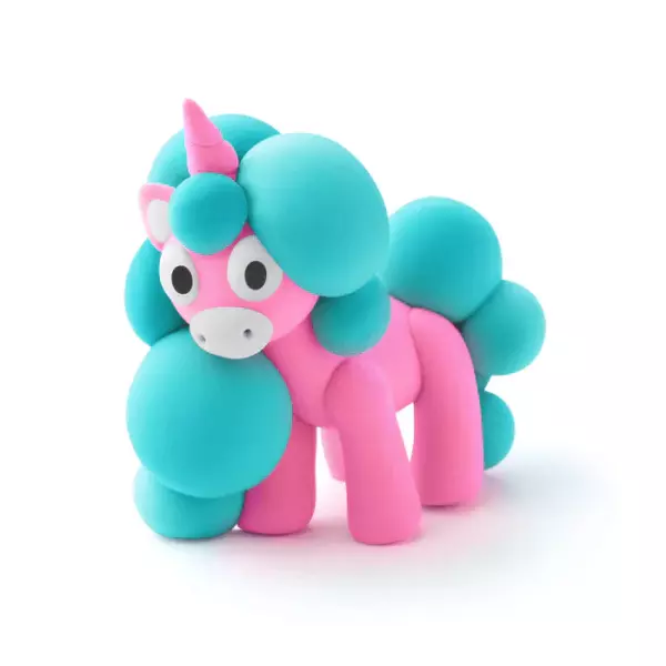 Hey Clay Rainbow Unicorns Set - Image 2
