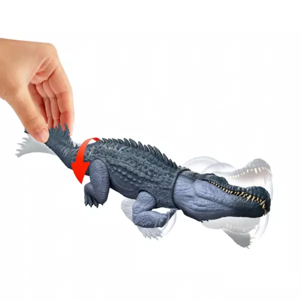 Jurassic World Rebirth Gigantic Thrashers Dinosaur Action Figure Purussaurus - Image 4